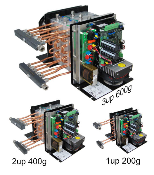 200g - 600g @ 5%<br/>PlasmaBlock® water cooled